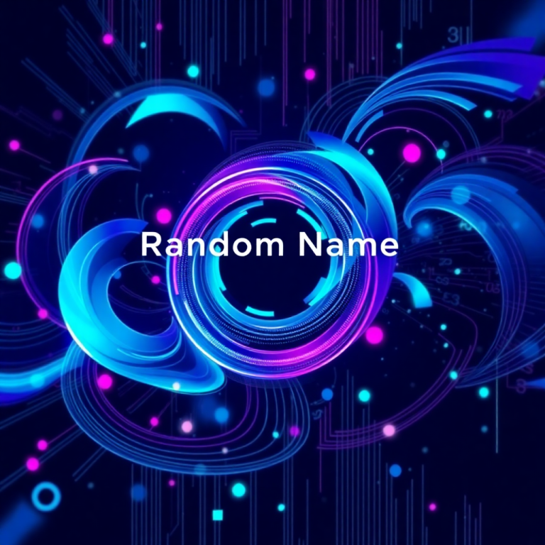 Random Name Number Generator