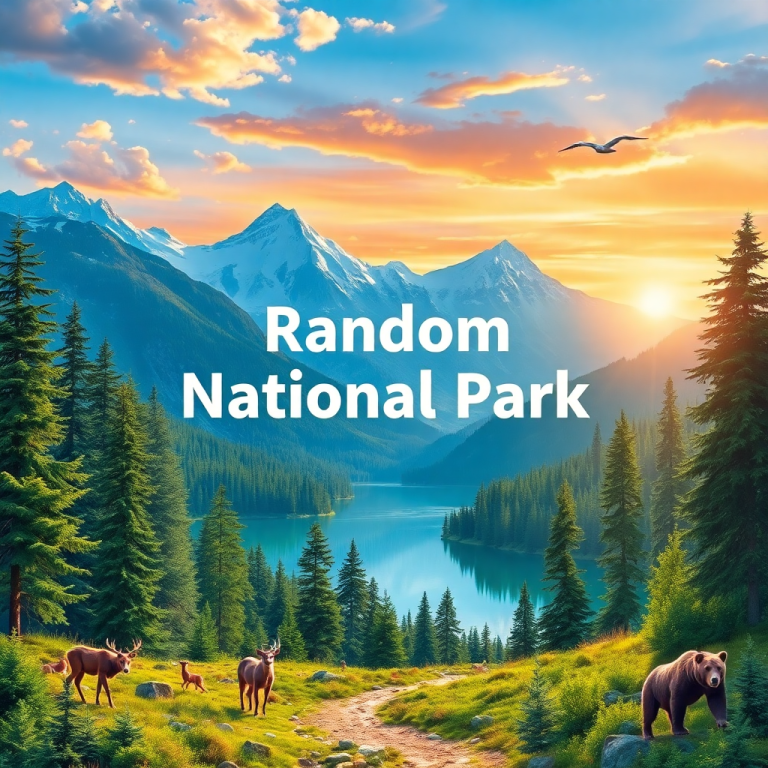 Random National Park Generator