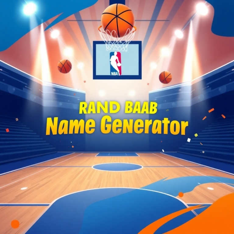 Random Nba Name Generator