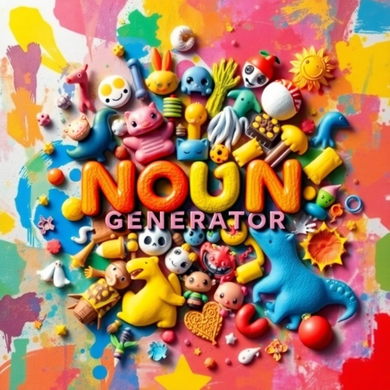 Random Noun Generator For Drawing