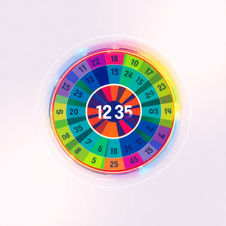 Random Number Generator 1-25 Wheel