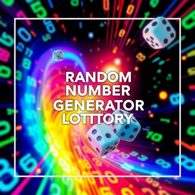 Random Number Generator Lottery