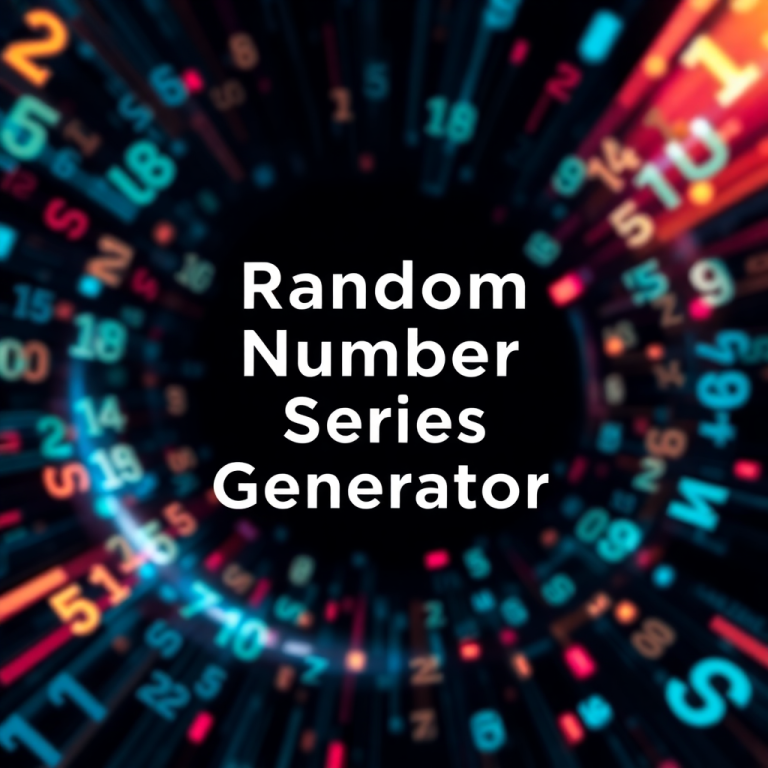 Random Number Series Generator
