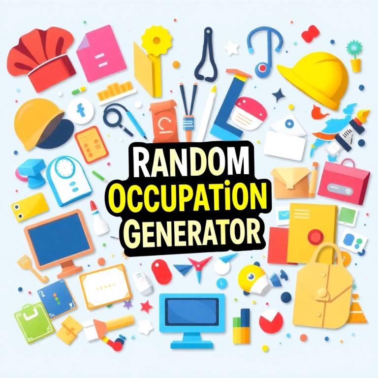 Random Occupation Generator