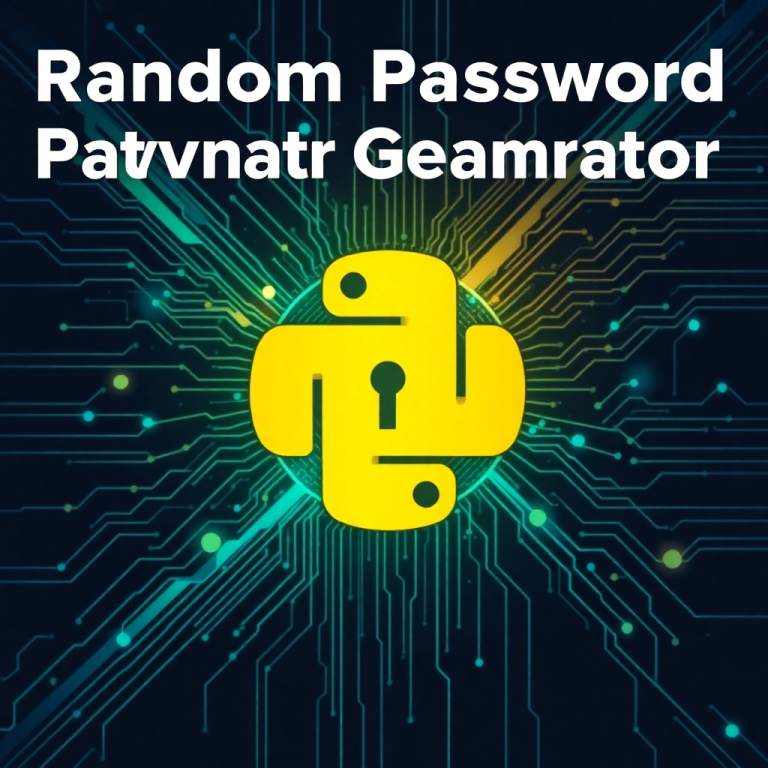 Random Password Generator Python