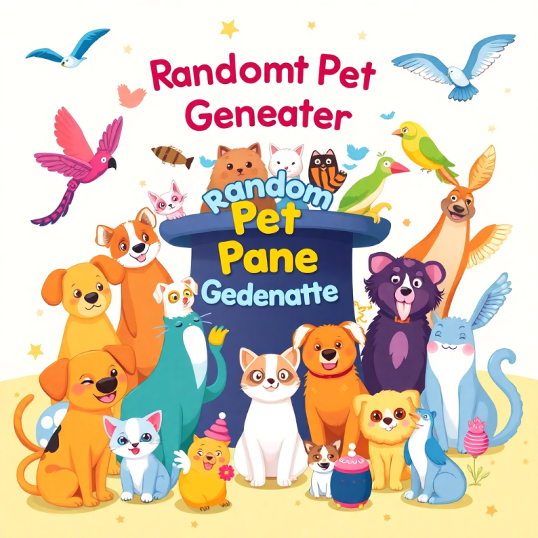 Random Pet Name Generator