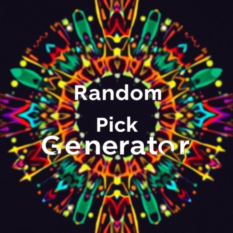 Random Pick Generator