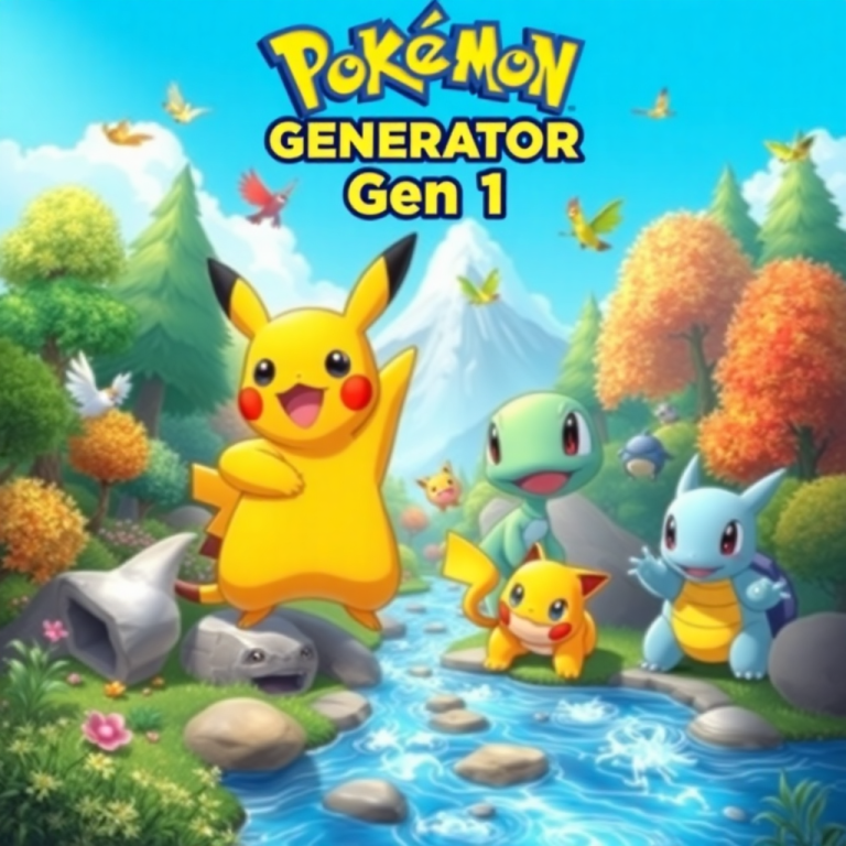 Random Pokemon Generator Gen 1
