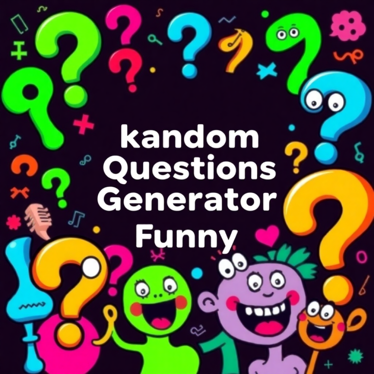 Random Questions Generator Funny