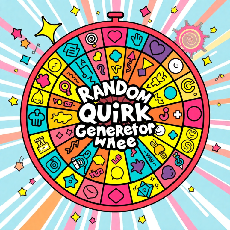 Random Quirk Generator Wheel
