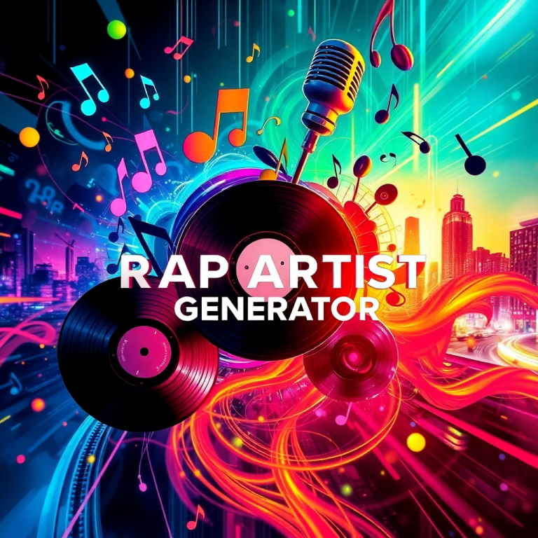 Random Rap Artist Generator