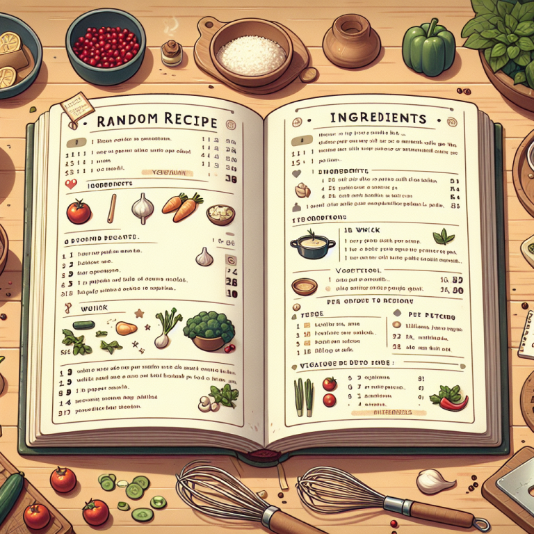Random Recipe Generator
