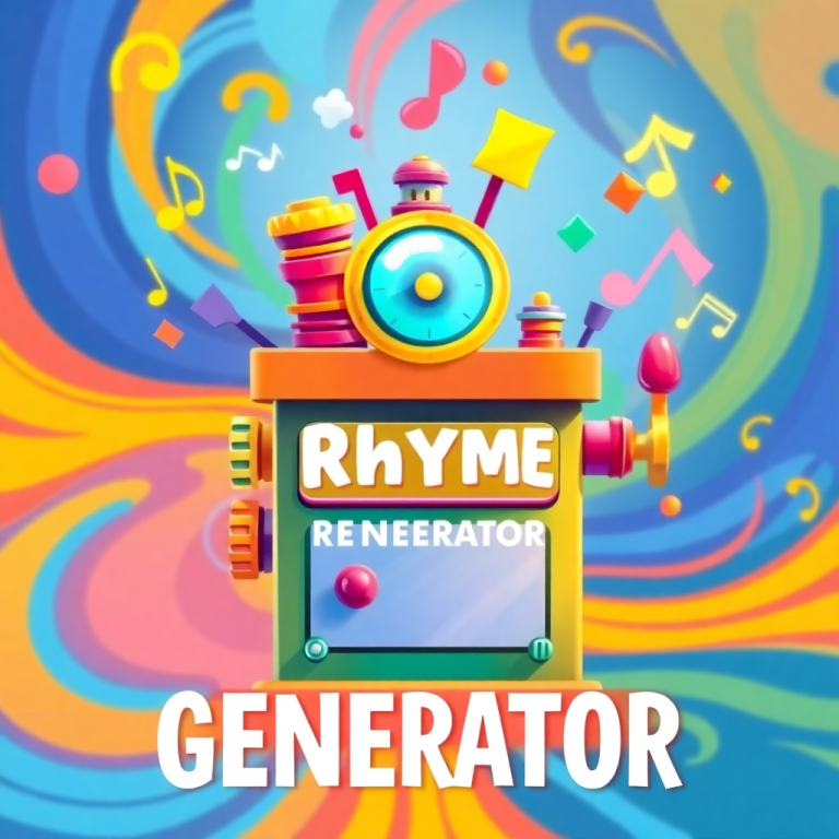 Random Rhyme Generator
