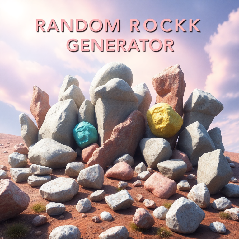 Random Rock Generator