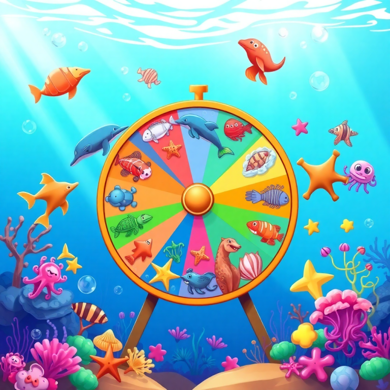 Random Sea Animal Generator Wheel