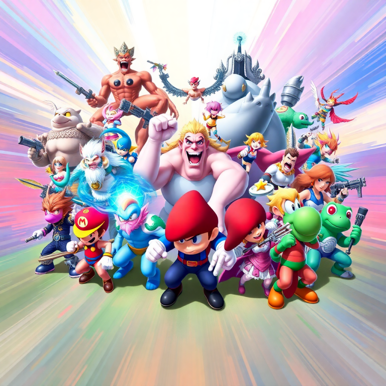 Random Smash Character Generator