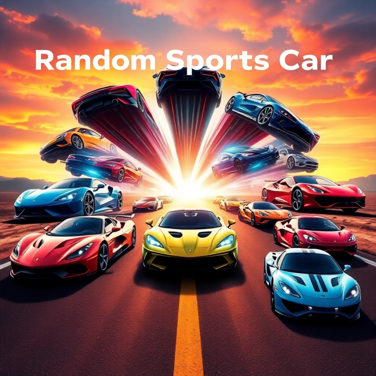 Random Sports Car Generator