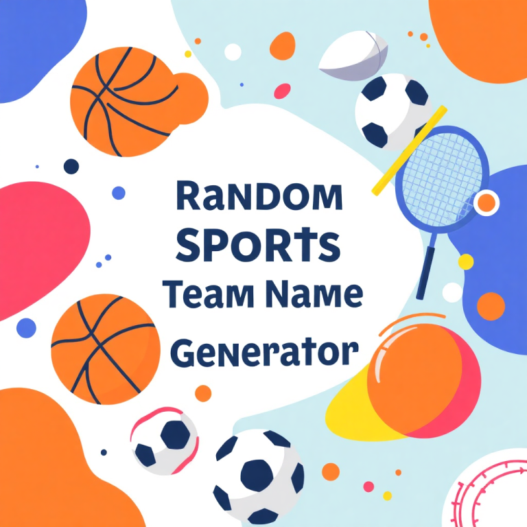 Random Sports Team Name Generator