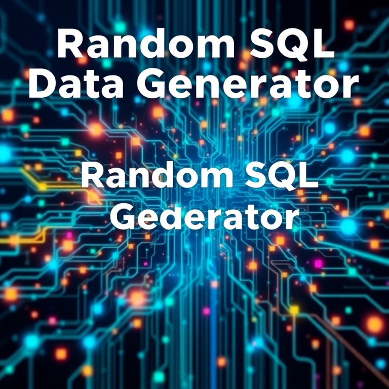 Random Sql Data Generator