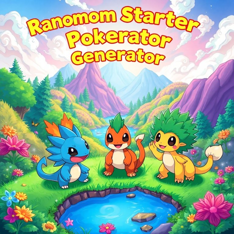 Random Starter Pokemon Generator