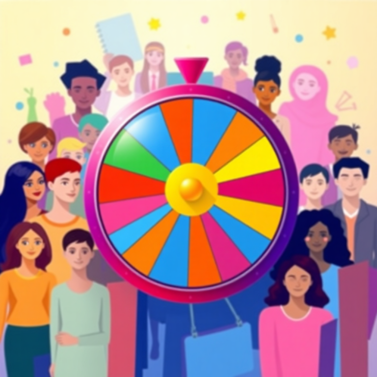 Random Student Generator Wheel