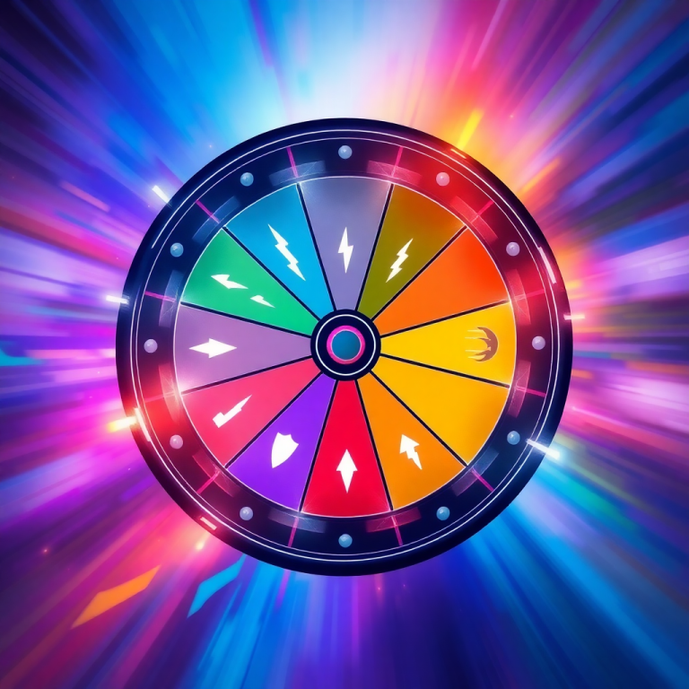 Random Superpower Generator Wheel