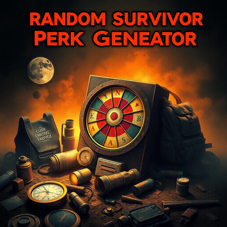Random Survivor Perk Generator