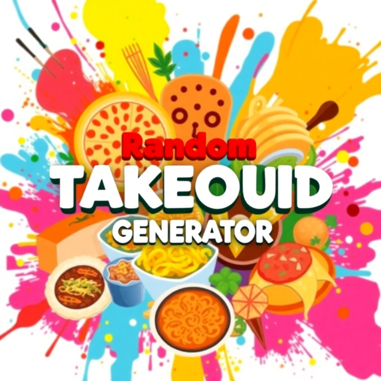 Random Takeout Food Generator