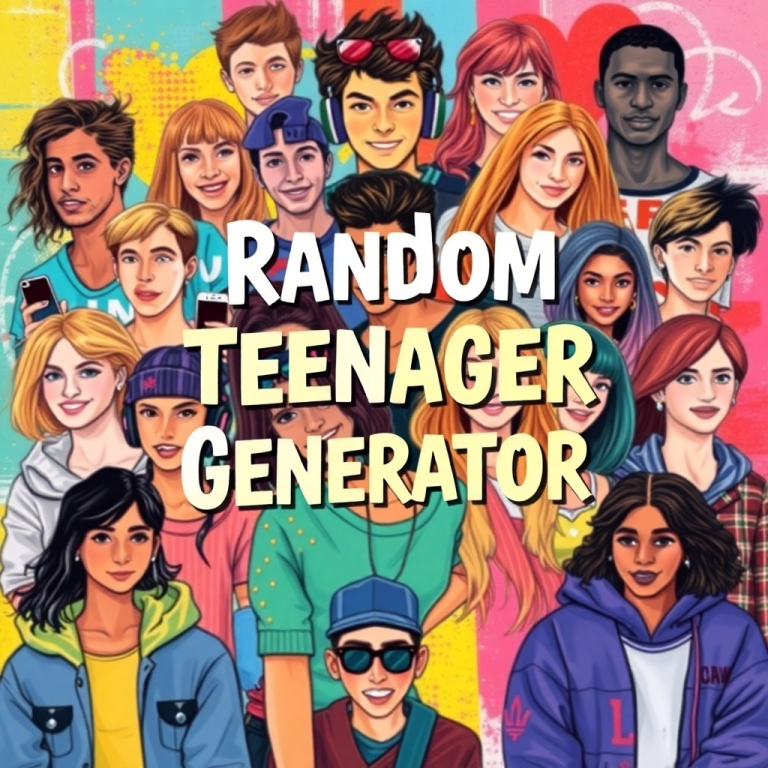 Random Teenager Generator