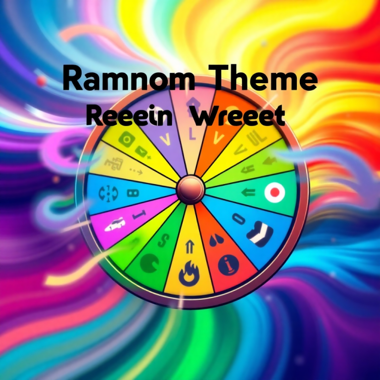 Random Theme Generator Wheel