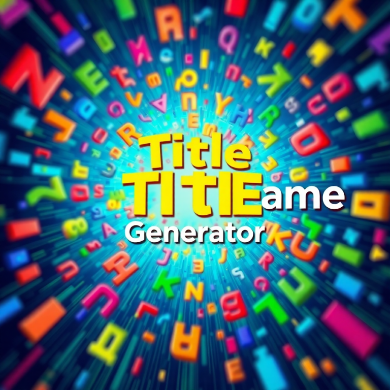 Random Title Name Generator