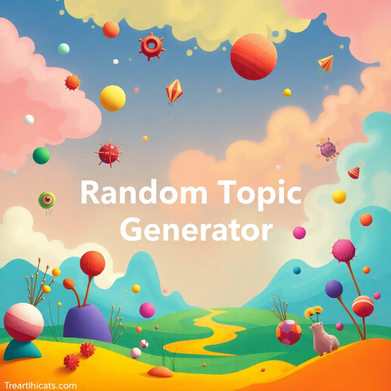 Random Topic Generator Drawing