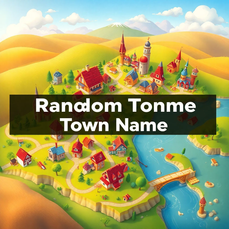 Random Town Name Generator