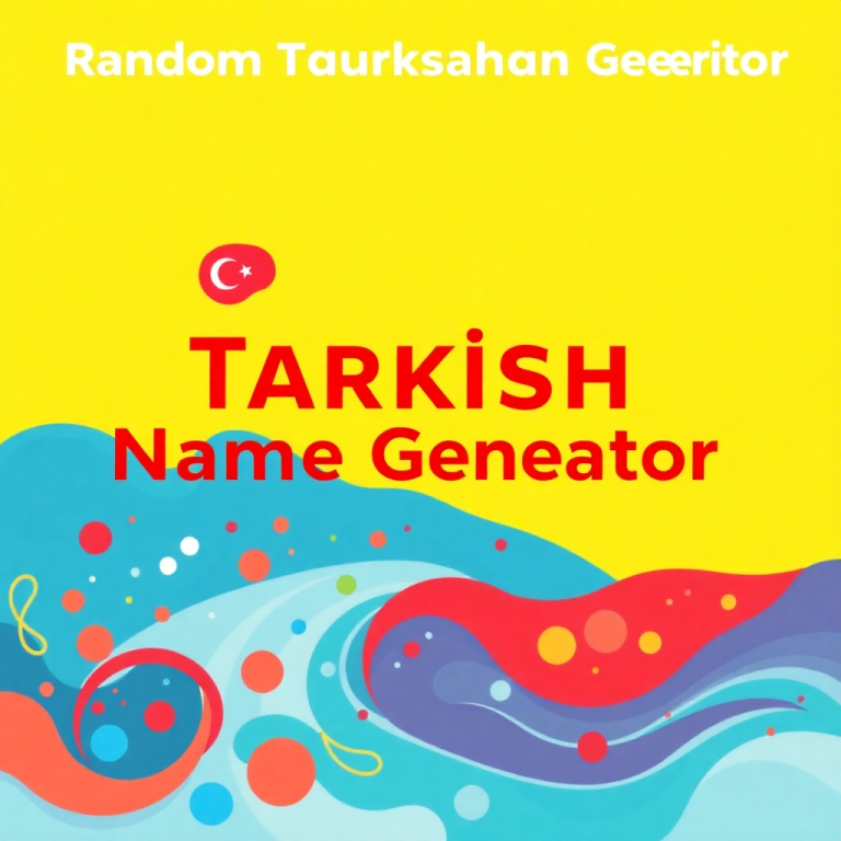 Random Turkish Name Generator
