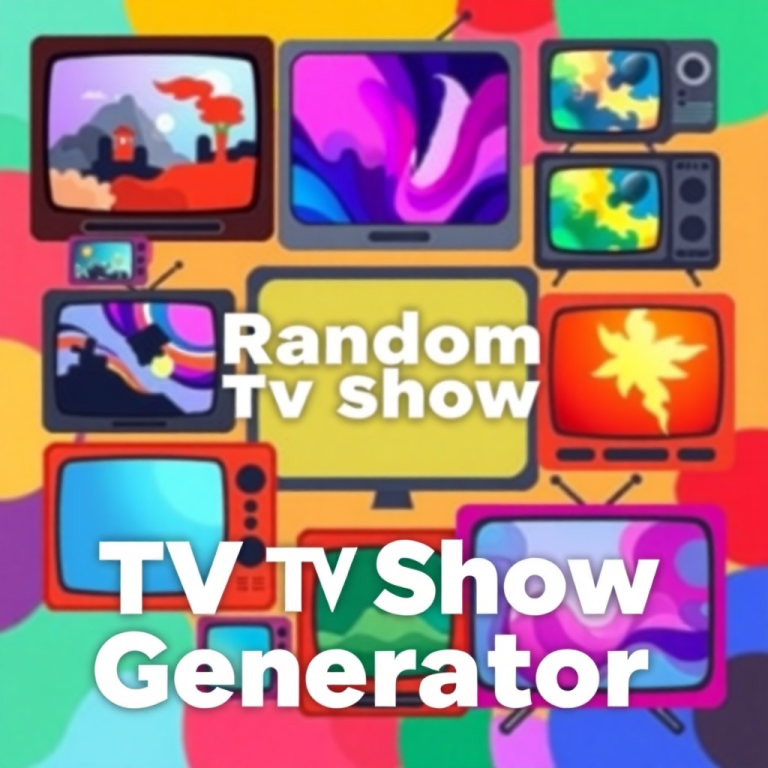 Random Tv Show Generator