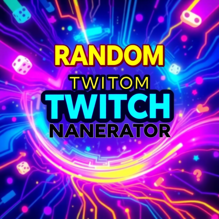 Random Twitch Name Generator