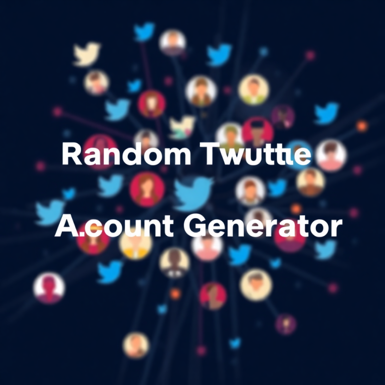Random Twitter Account Generator