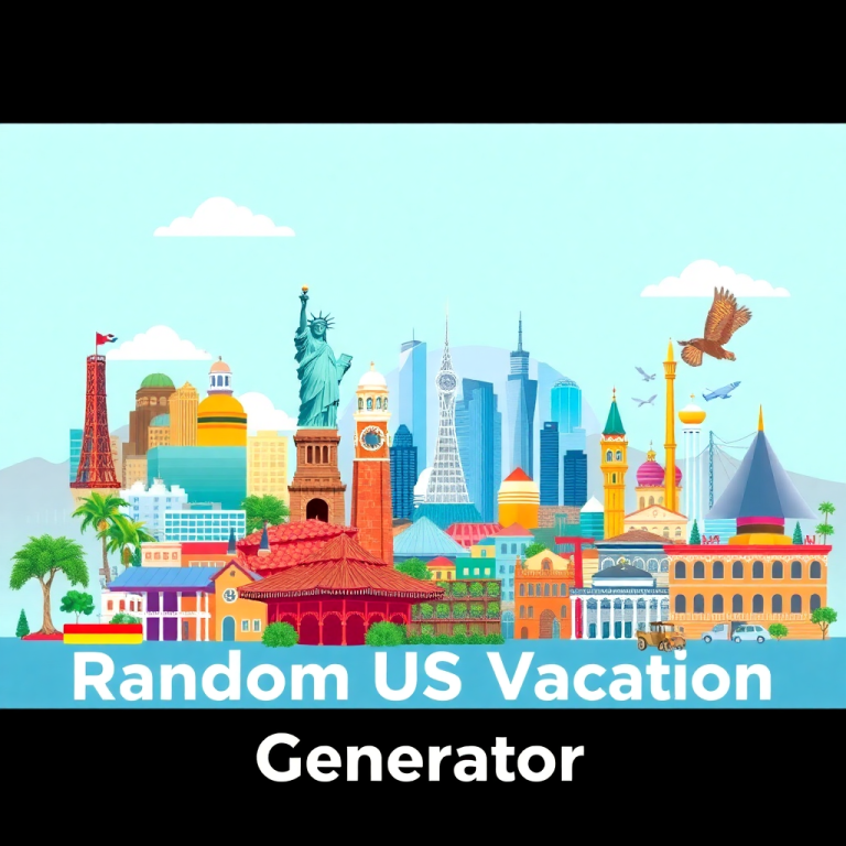 Random Us City Vacation Generator