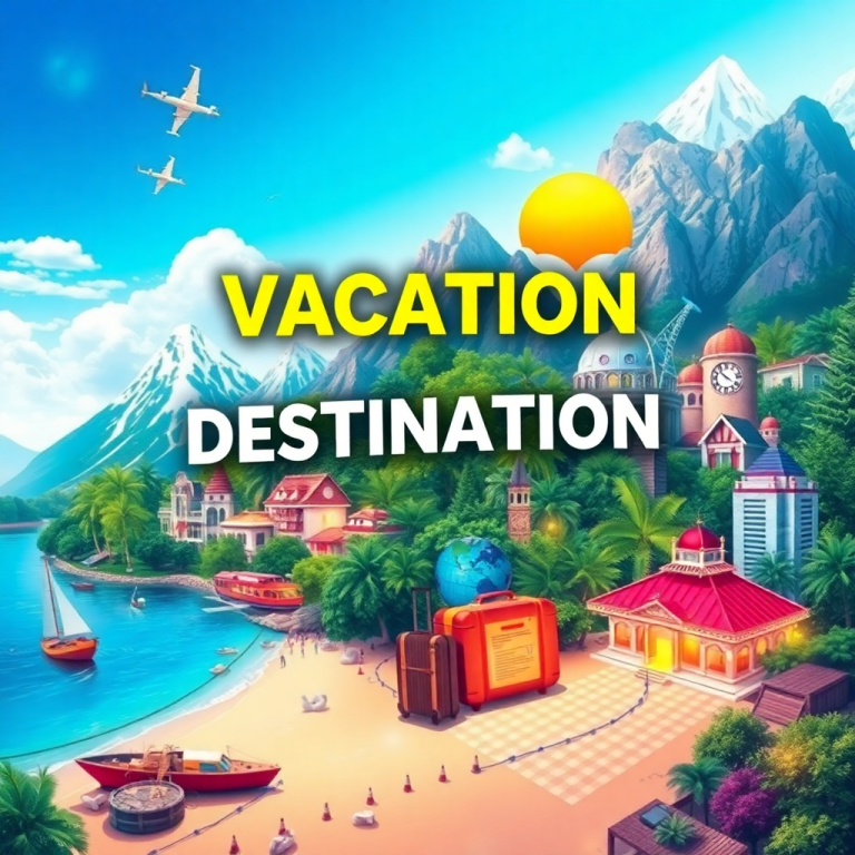 Random Vacation Destination Generator