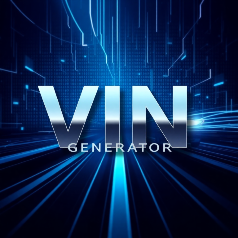 Random Vin Generator