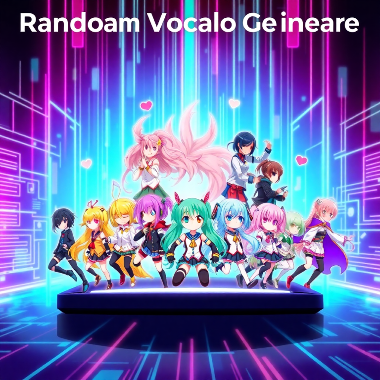 Random Vocaloid Generator