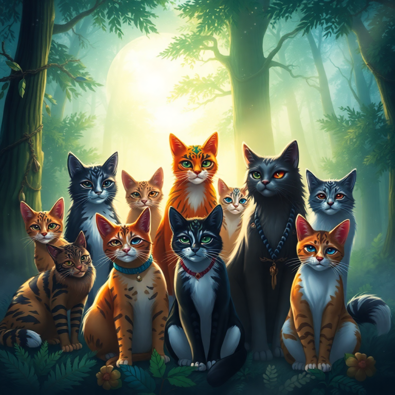 Random Warrior Cat Character Generator