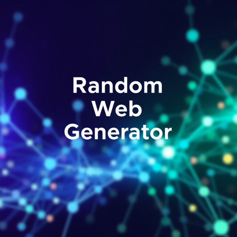 Random Web Generator
