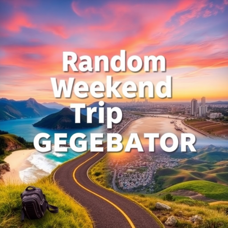 Random Weekend Trip Generator