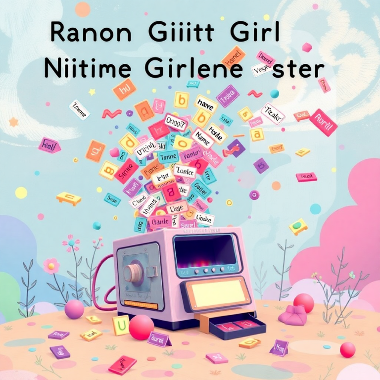 Random White Girl Name Generator
