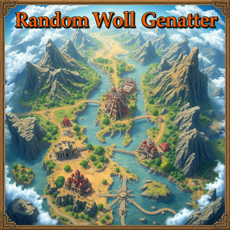 Random World Map Generator Rpg