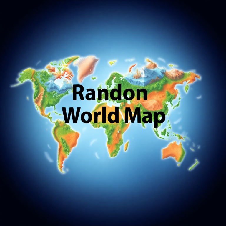Random World Map Generator