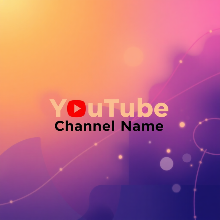Random Youtube Channel Name Generator