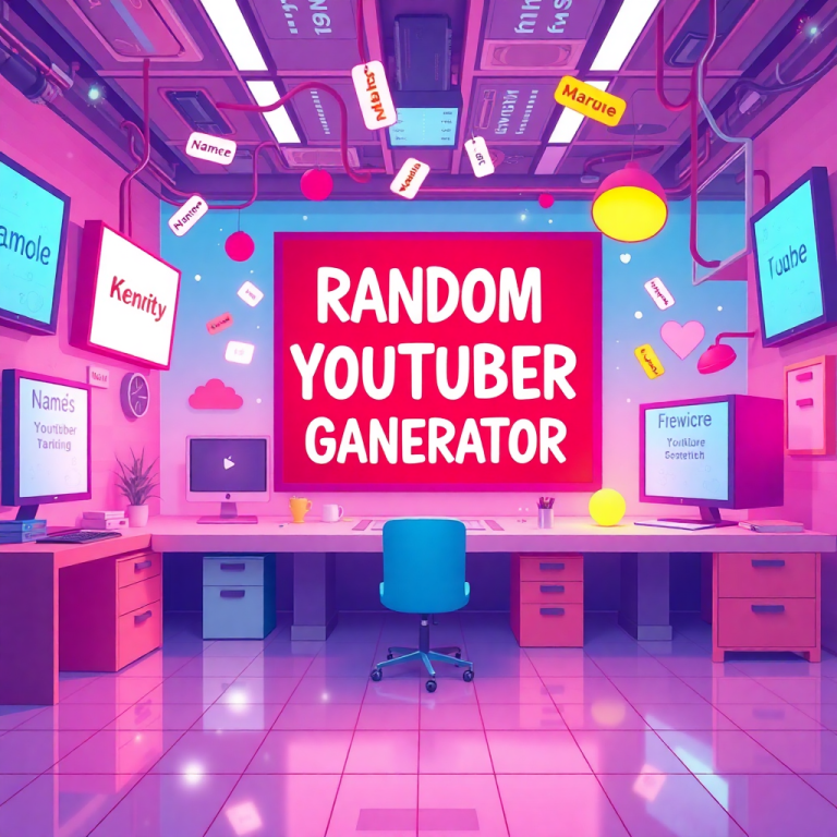 Random Youtuber Name Generator