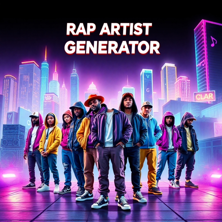 Rap Artist Name Generator